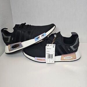 Adidas NMD R1 Black Womens Running GY8537 NEW Sz 9. NO BOX